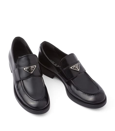 prada platforms calfskin|prada luxury loafers.